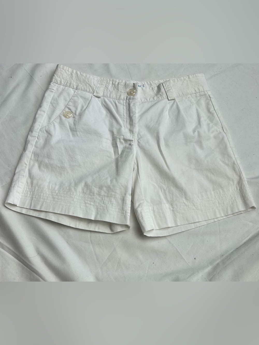 Women’s White Casual Shorts